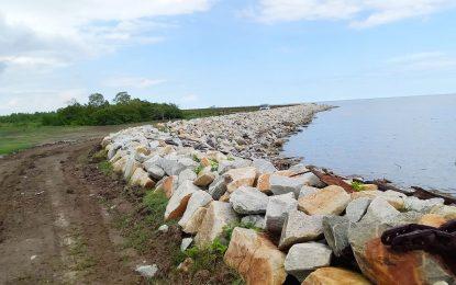 $339M contract awarded to construct rip-rap sea defence at Mahaicony