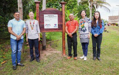 Exxon’s Chinese Partner installs solar system at Moraikobai