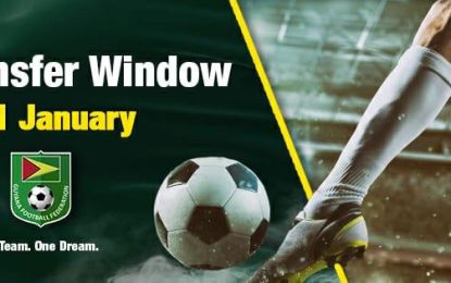 Local football transfer window closes on January 31