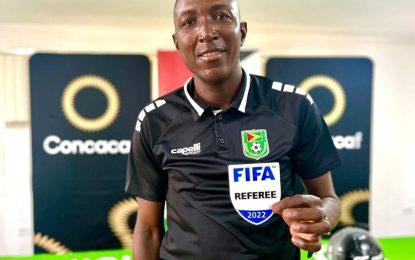 Sherwin Johnson calls time on FIFA Referee career