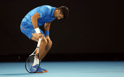 ‘Worried’ Djokovic through as second seeds Ruud, Jabeur bow out