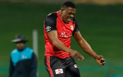 Cottrell’s 3-14 helps Desert Vipers secure mammoth 118-run win over Russell and Narine’s Abu Dhabi Knight Riders in IL T20