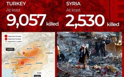 Turkey, Syria earthquake death toll surpasses 15,000