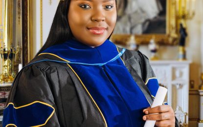 Linden girl attains PhD at 26-years-old