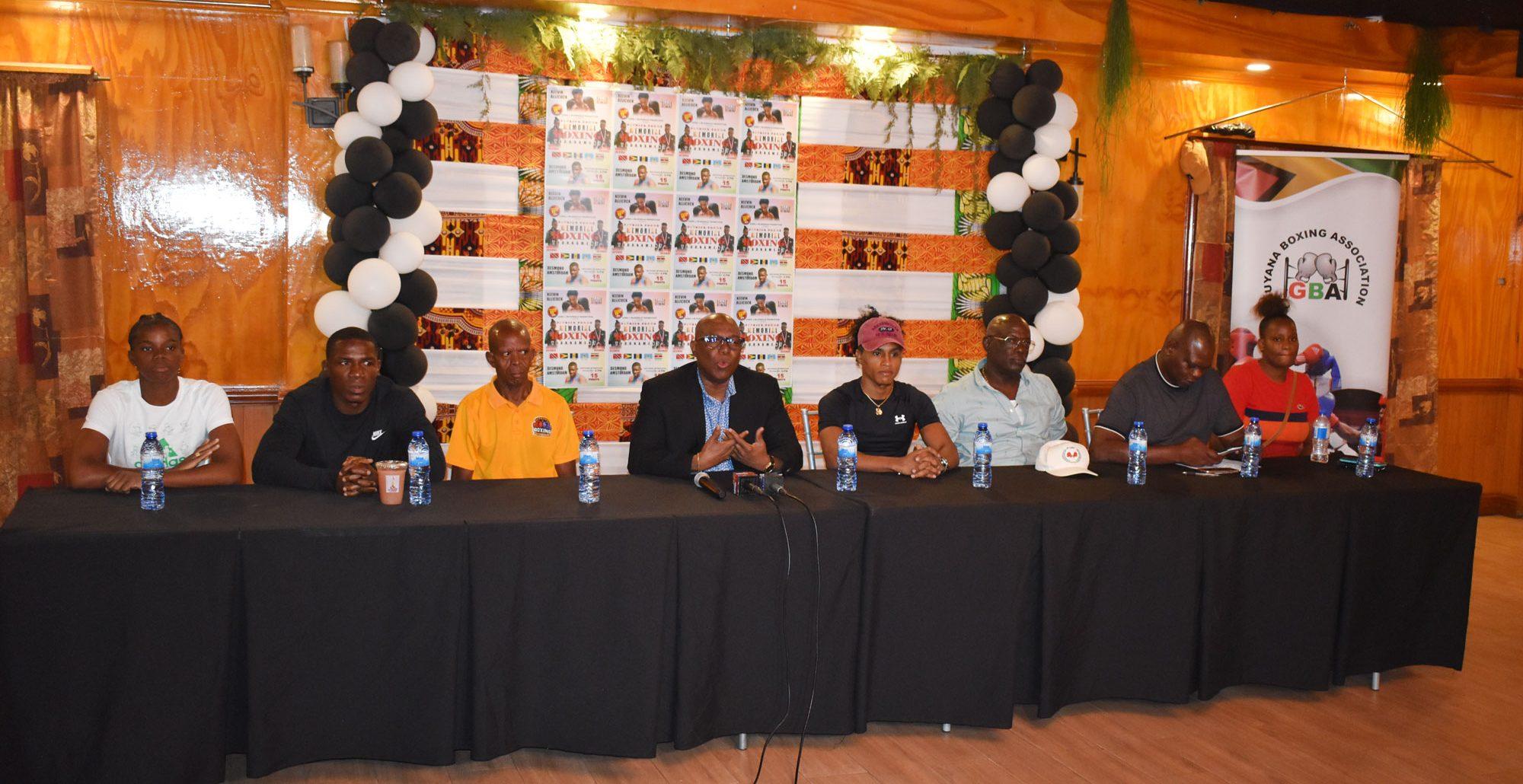 Press Conference panel talks ahead of the Patrick Forde Memorial tournament.