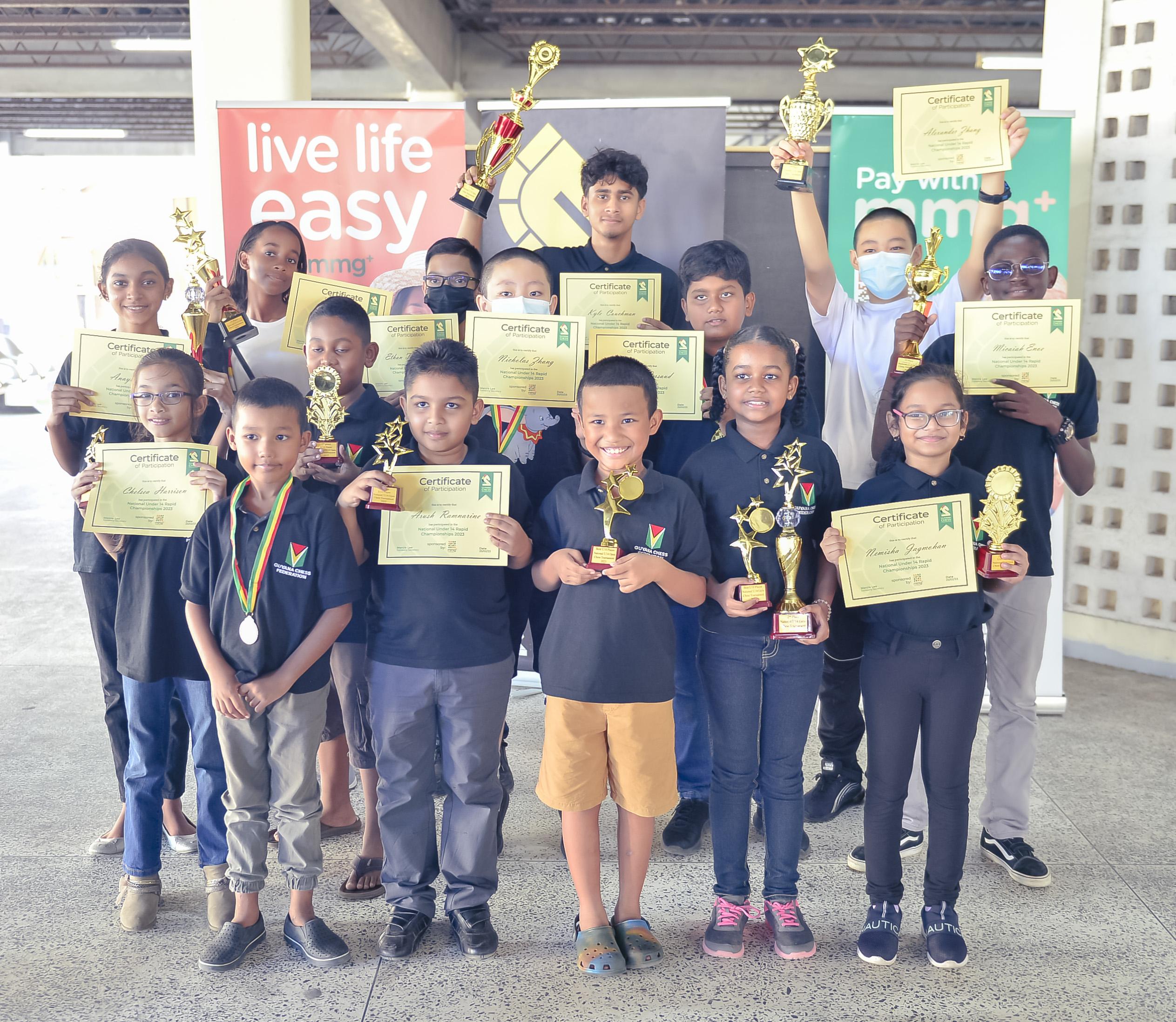 Meusa, Persaud top May Open chess tournament – News Room Guyana