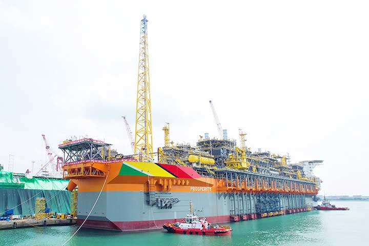 Guyana’s third FPSO- Prosperity (Source: SBM)