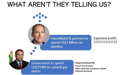 Exxon claims it will make no profit on US$1B investment in gas to energy project