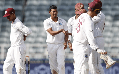 Motie leads West Indies fight back against South Africa in 2nd Test