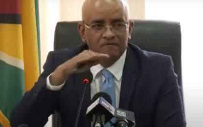 Jagdeo now concerned over lack of adequate insurance in case of oil spill