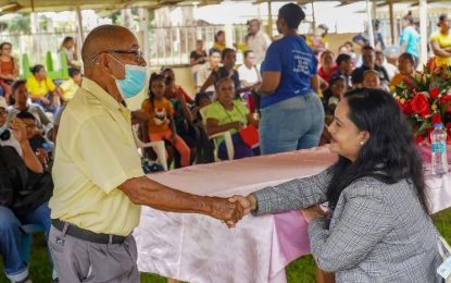 Elderly couple among 166 persons from Region One benefitting from free spectacles