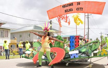 Lively scenes at Berbice Mash