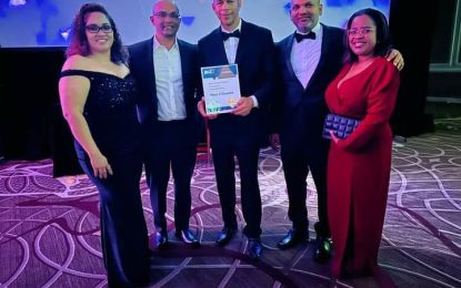 ‘Floor It Guyana’ cops prestigious 2023 BIZX America Awards