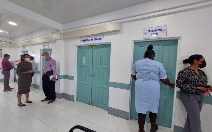 $100M refurbished Psychiatry Department commissioned at GPHC