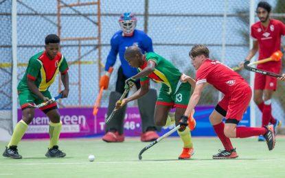 Tough start for Guyanese Men at Jr Pan Am Hockey C/Ship