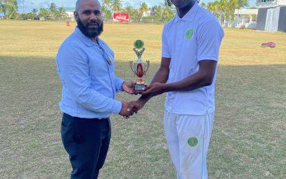 Thorne blows away Demerara to spur Berbice to Victory inside 2 days 