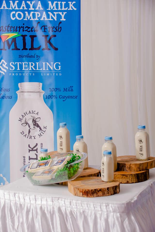 Some of the milk and dairy products Amaya Milk Company has to offer.