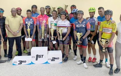 Clarke wins NSC/GCF Independence 3-Stage Cycling Race