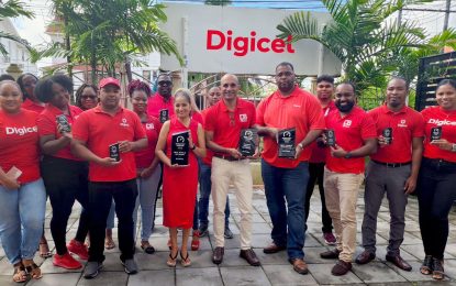 DIGICEL Guyana Scoops 3 Ookla Speed Test Award for Best Network in Guyana