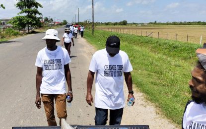 Man 65, completes 18 miles on first day of walk against ‘barefaced’ Exxon contract 