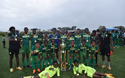 East Coast crowned champions of the GFF/Tiger Rental U13 League Cup championship