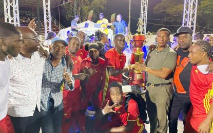 Bent Street bags $1M and One Guyana Futsal title