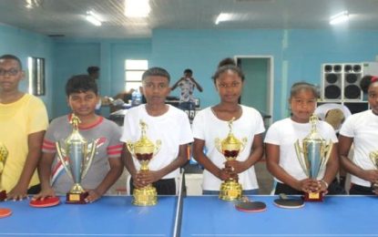 Sheriff, Gibson triumph at Regatta Table Tennis Tournament