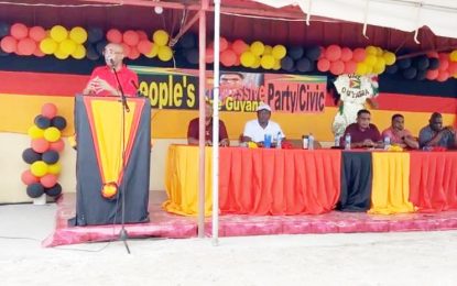 Oil deal benefits Exxon and gives little to Guyana – Jagdeo tells Linden rally