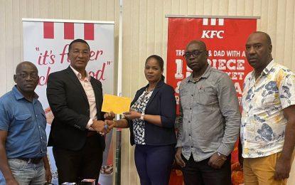 KFC feeds $1M to One Guyana Futsal tournament