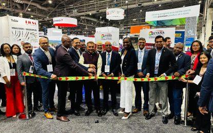 Guyana pavilion officially opens at OTC 2023 in Houston, Texas