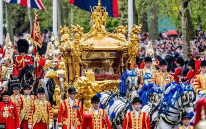 King Charles and Queen Camilla crowned in historic Coronation