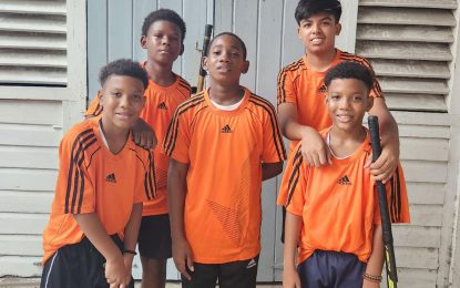 Saints undefeated on Opening Day of Oceaneering U14 Indoor Hockey League