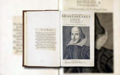 Shakespeare’s First Folio assembled the world’s greatest literature