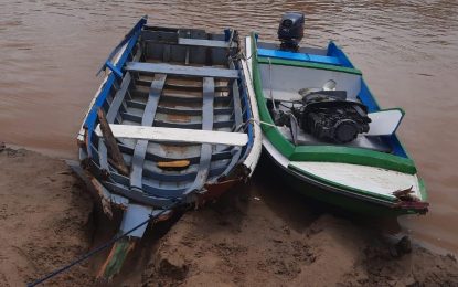 Three persons missing as boats collide in Cuyuni River