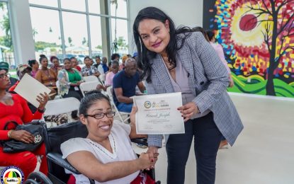 25 persons with disabilities graduate from skill training programme