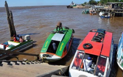 New working hours for Essequibo River water taxis