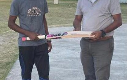 Project “Cricket Gear for young and promising cricketers in Guyana” provides support for two more young players