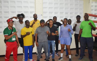 Team of Bajan boxers arrive in Guyana ahead of training camp