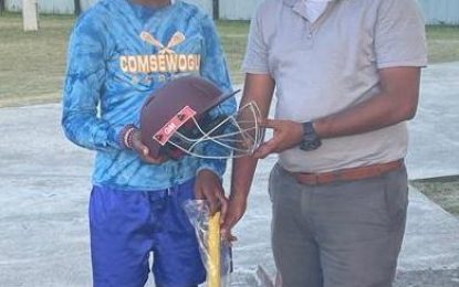 Project “Cricket Gear for young and promising cricketers in Guyana” provides support for two more young players