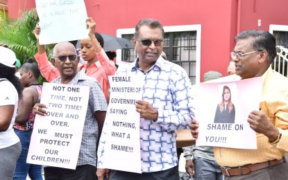 Dharamlall must be sacked – protesters