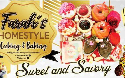Farah’s Home-style Cooking and Baking: Sweet and Savory  