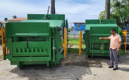 City Hall acquires two compactors to enhance waste management