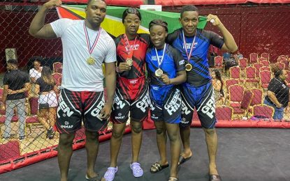 Police Mixed Martial Arts Team win four Gold Medals at T&T event