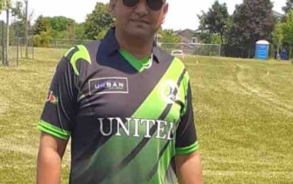 Canada-based Guyanese Rasool hits century in OMSCC competition