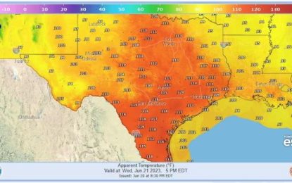 Record heat wave struck Texas,13 killed