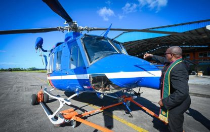 GDF commissions new Bell helicopter, refurbished plane