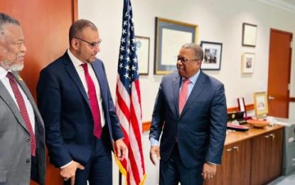 Robert Persaud holds talks with US official in Washington   