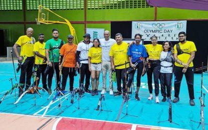 Archery Guyana Commemorates Olympic Day 2023
