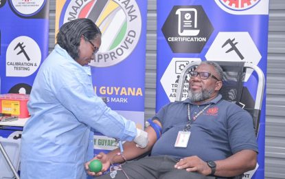 GNBS hosts fifth successful blood drive