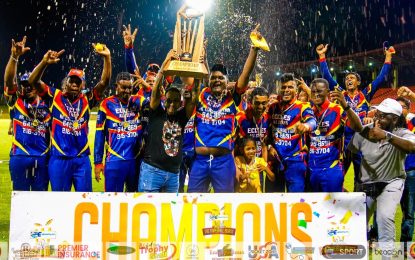 Eccles All-Stars surge to Kares ‘One Guyana’ T10 title  